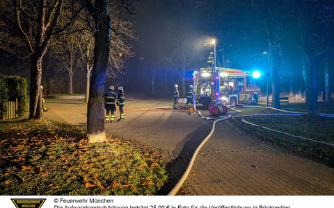 FW-M: Mehrerer Brandeinsätze in der Nacht (Stadtgebiet) - Foto: presseportal.de