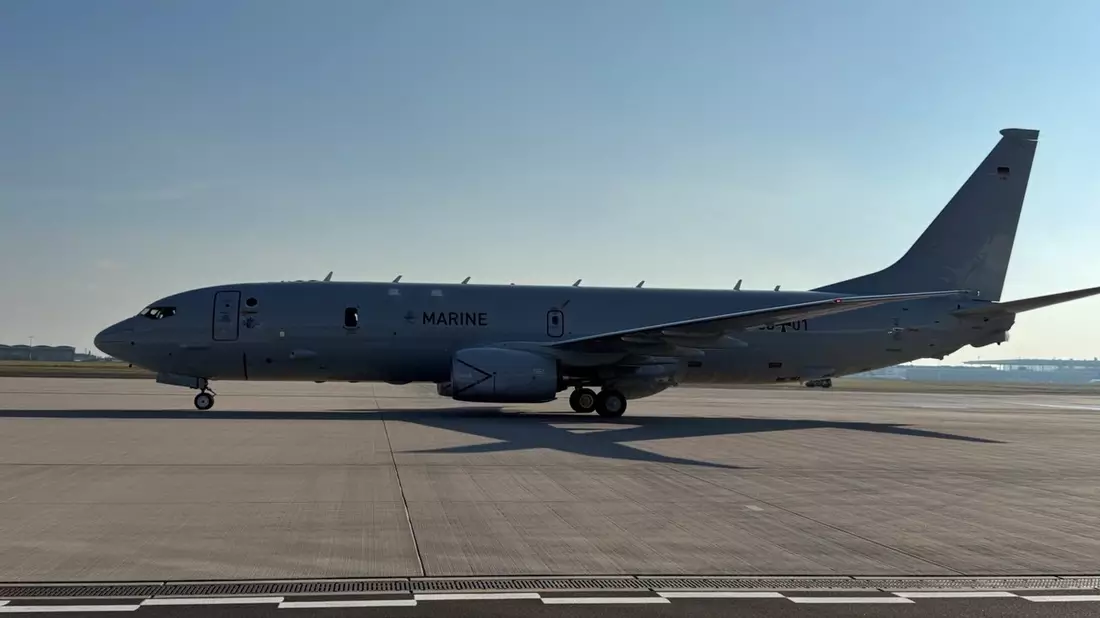 Einflug P-8A Poseidon - Presselink - Bild: presseportal.de