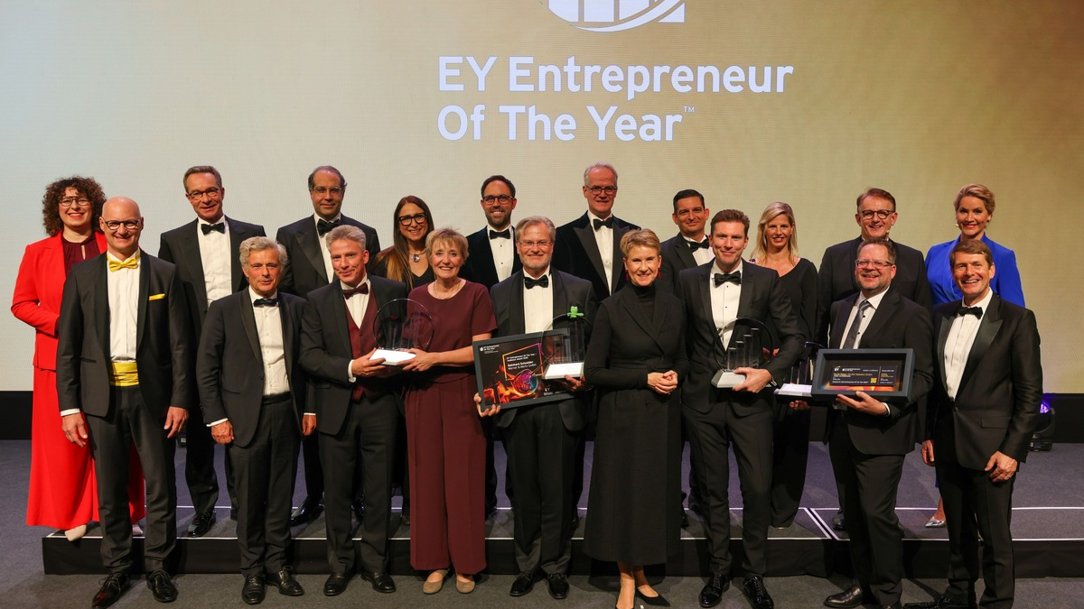 Werner & Mertz-Inhaber gleich doppelt ausgezeichnet! / Reinhard Schneider gewinnt EY Entrepreneur of the Year-Preis und Audience Award - Foto: presseportal.de