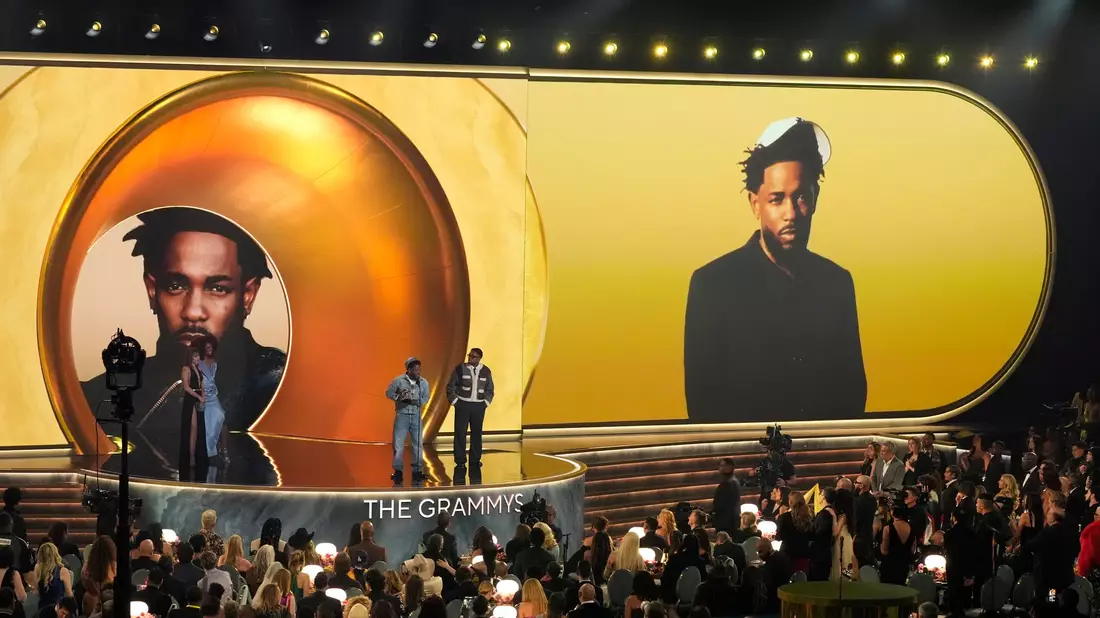 Gleich neunmal für einen Grammy nominiert: Kendrick Lamar. (Archivbild) - Bild: Chris Pizzello/Invision/AP/dpa