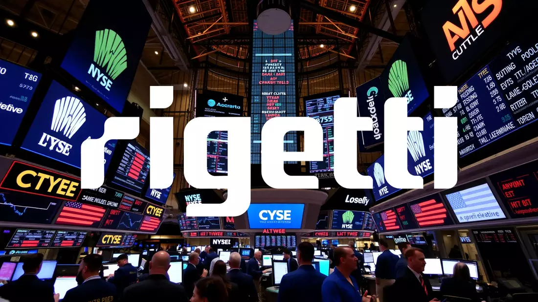 Rigetti Computing Shares Face Critical Test Amid Pre-Earnings Plunge, Illustration mit AI erstellt übermittelt durch boerse-global.de