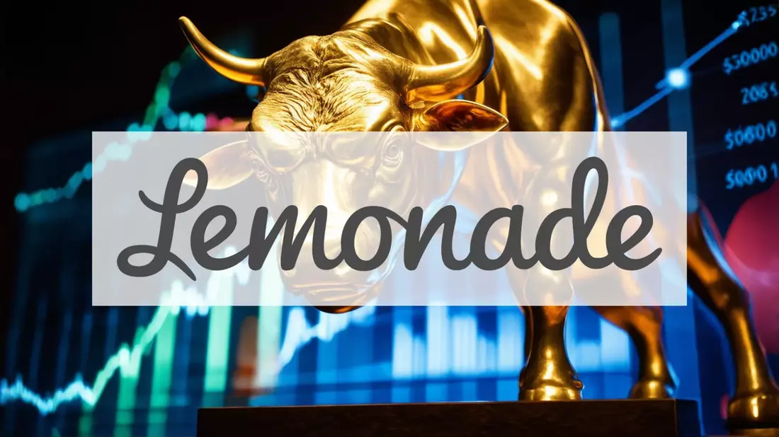 Lemonade Stock Surges on AI-Powered Earnings Beat, Illustration mit AI erstellt übermittelt durch boerse-global.de