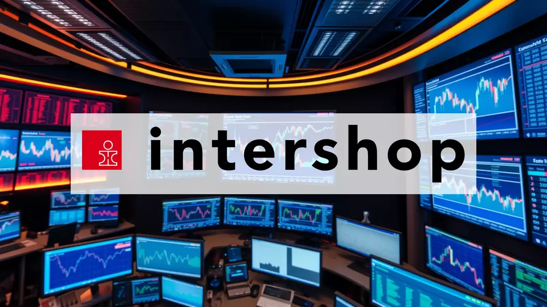Intershop Aktie: Positiver Trend - Bild: über boerse-global.de