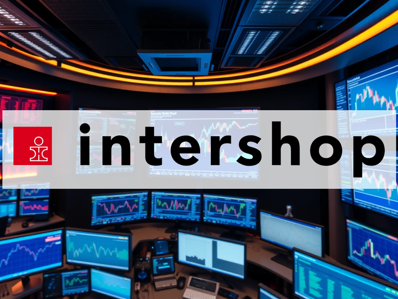 Intershop Aktie: Positiver Trend - Foto: über boerse-global.de