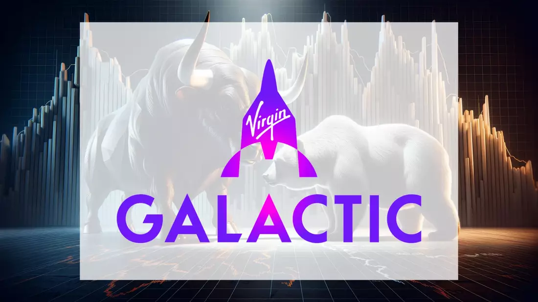 Virgin Galactic Shares Face Critical Test Ahead of Earnings, Illustration mit AI erstellt übermittelt durch boerse-global.de