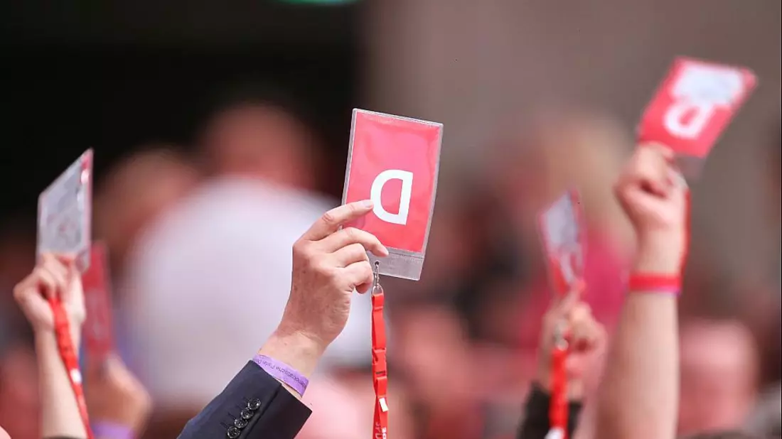 Abstimmung auf SPD-Parteitag (Archiv) - Bild: über dts Nachrichtenagentur