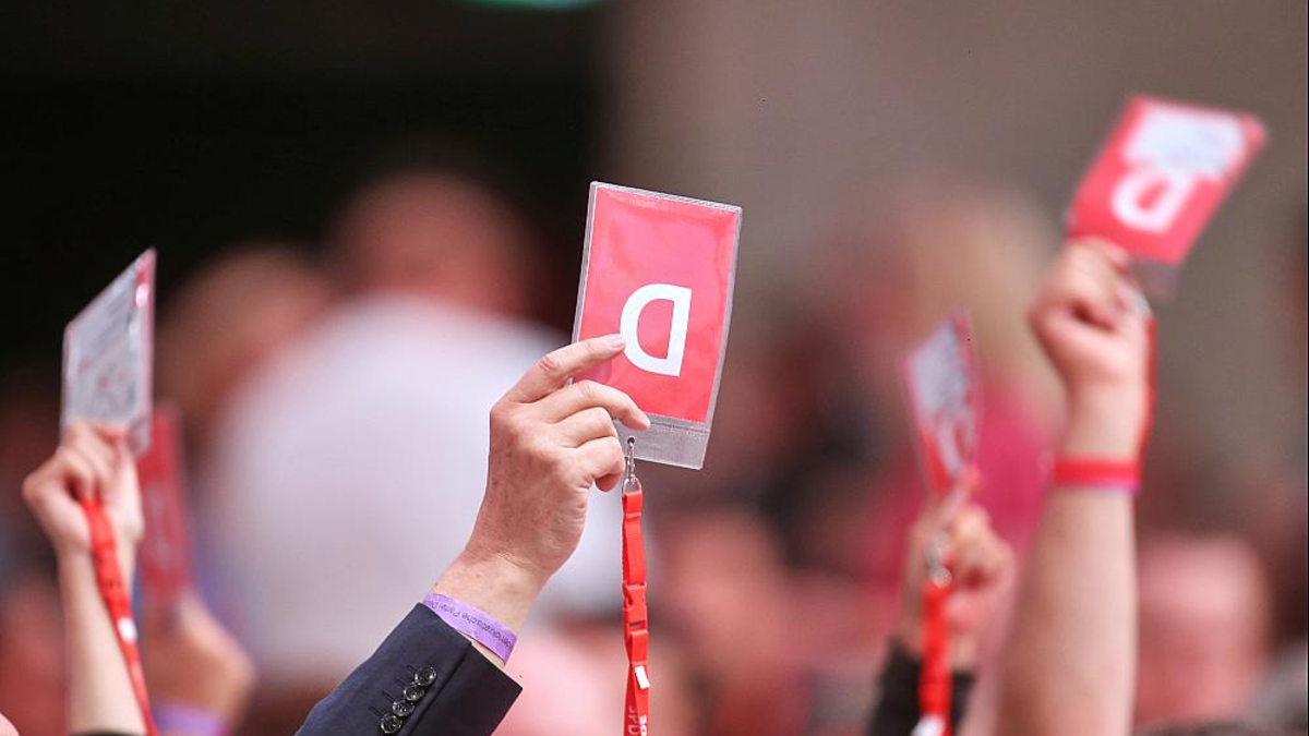 Abstimmung auf SPD-Parteitag (Archiv) - Foto: über dts Nachrichtenagentur