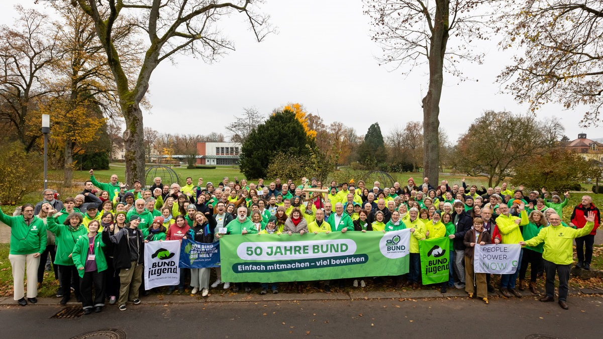 Olaf Bandt als BUND-Vorsitzender wiedergewählt / BDV kritisiert rückwärtsgewandte Politik der Bundesregierung | #BUND50 - Foto: presseportal.de