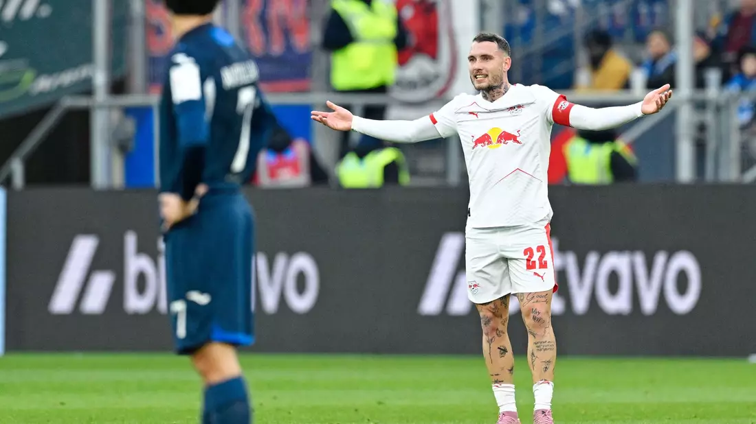 Es nützte nichts, Ole Werner kassierte mit RB die erste Niederlage nach sieben Partien.  - Bild: Uwe Anspach/dpa