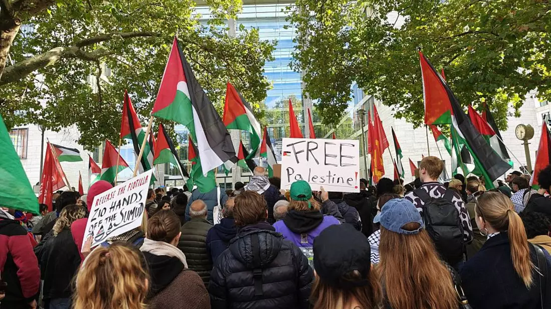 Pro-Palästina-Demo in Berlin (Archiv) - Bild: über dts Nachrichtenagentur