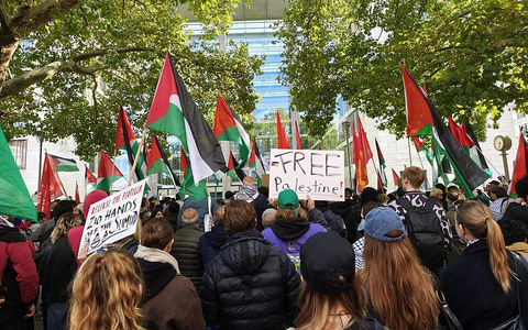 Pro-Palästina-Demo in Berlin (Archiv) - Foto: über dts Nachrichtenagentur