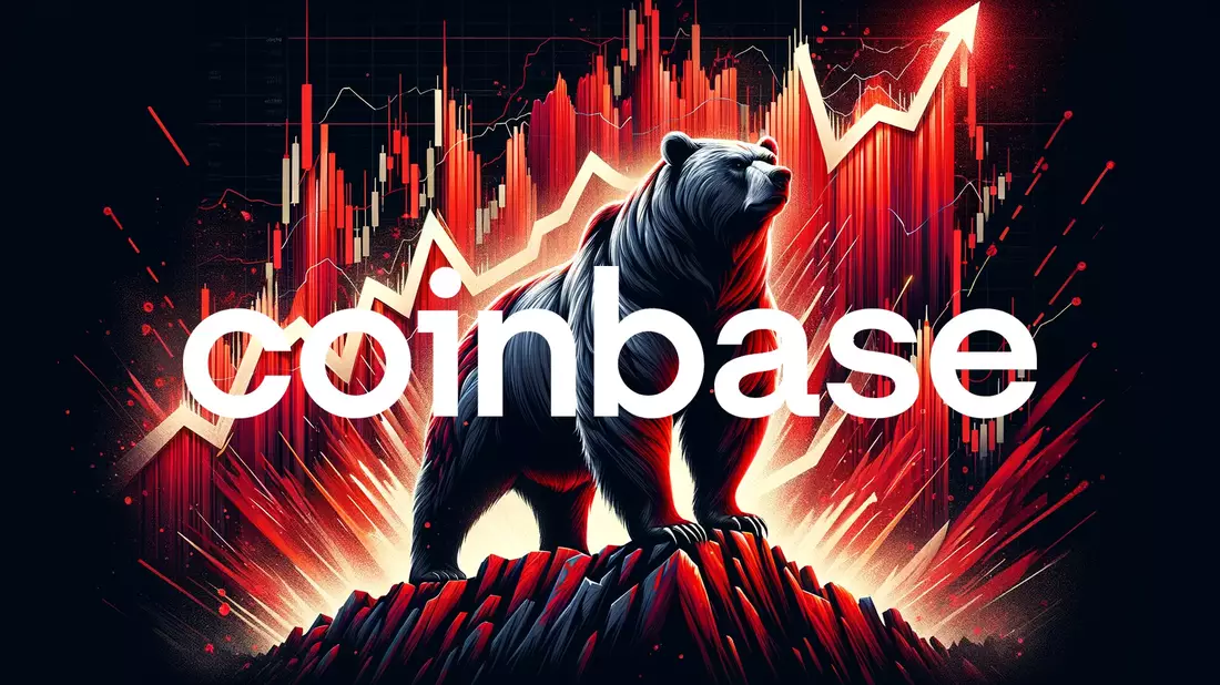 La paradoja de Coinbase: Resultados récord y una fuga masiva de accionistas Illustration mit AI erstellt übermittelt durch boerse-global.de