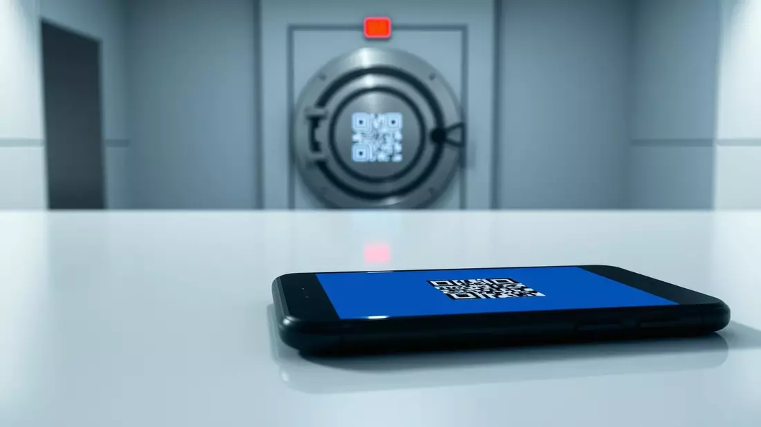 Polizei sprengt milliardenschweres QR-Code-Betrugsnetz Illustration mit AI erstellt übermittelt durch boerse-global.de