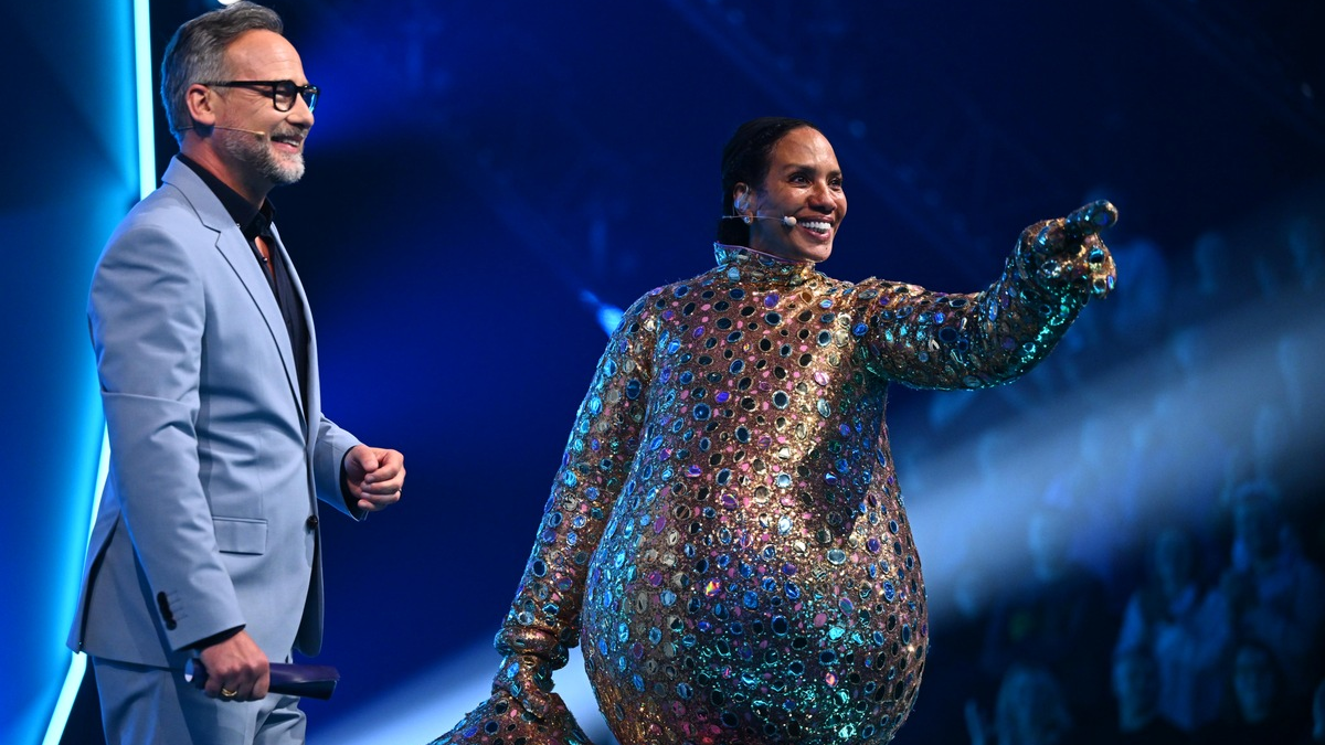 Smiley Barbara Becker Matthias Opdenhövel The Masked Singer - Foto: Joyn/Willi Weber, presseportal.de
