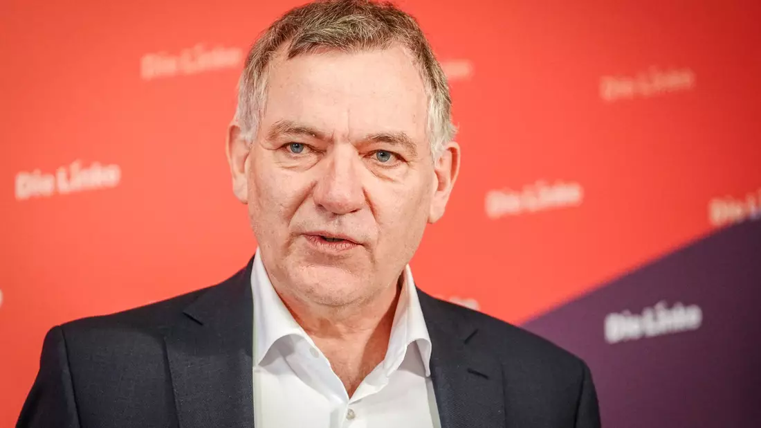 Linksparteichef Jan van Aken weist Kritik an der Linken zurück. (Archivbild) - Bild: Kay Nietfeld/dpa