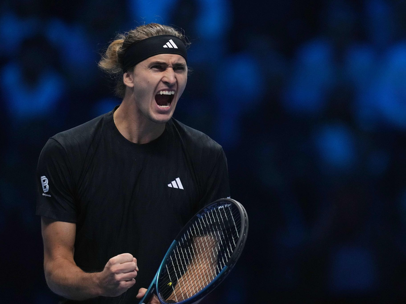 Ist bereit für das Match gegen Alexander Zverev: Felix Auger-Aliassime - Foto: Antonio Calanni/AP/dpa