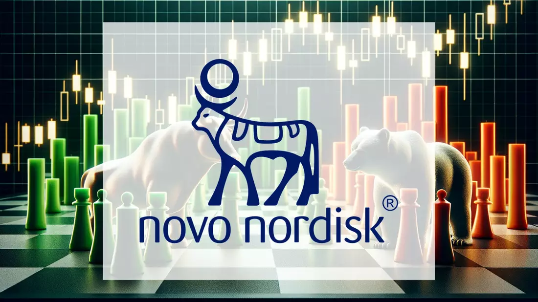 Novo Nordisk Shares Under Pressure as US Pricing Deal and Acquisition Battle Intensify Illustration mit AI erstellt übermittelt durch boerse-global.de