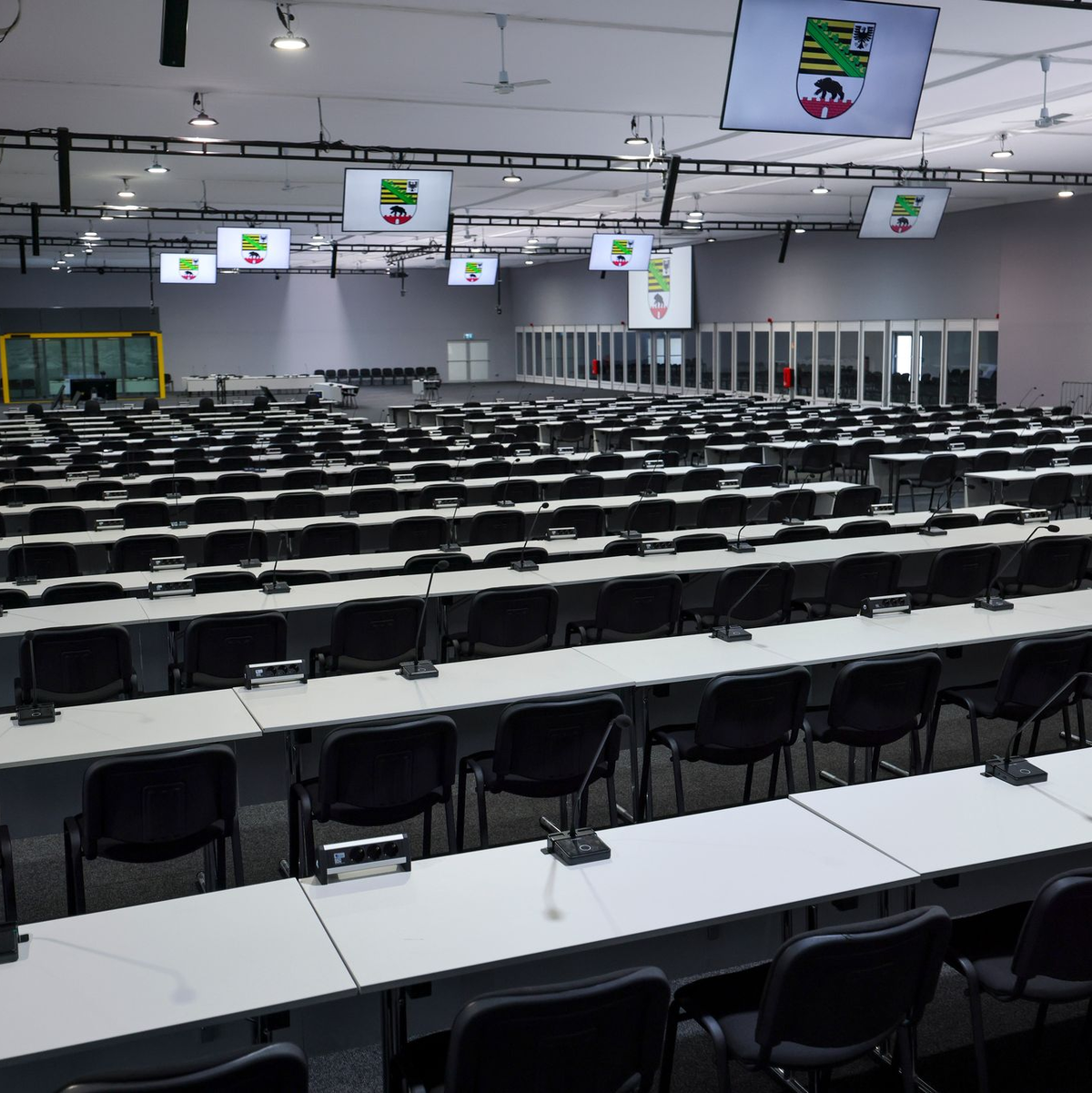 Für den Prozess wurde ein Interims-Gerichtsgebäude errichtet. (Archivbild) - Foto: Jan Woitas/dpa