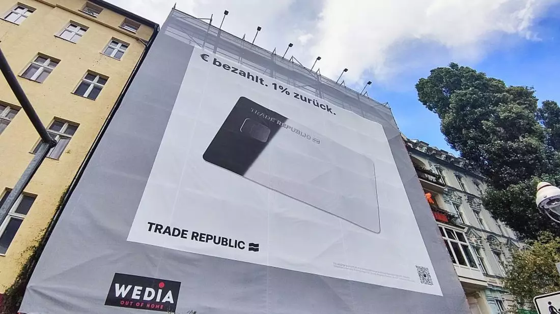 Werbung für Trade Republic (Archiv) - Bild: über dts Nachrichtenagentur