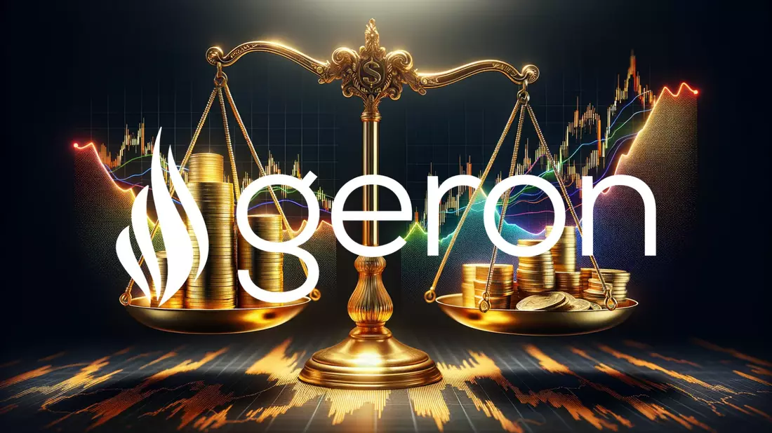 Geron Shares Plunge Following Disappointing Quarterly Results Illustration mit AI erstellt übermittelt durch boerse-global.de