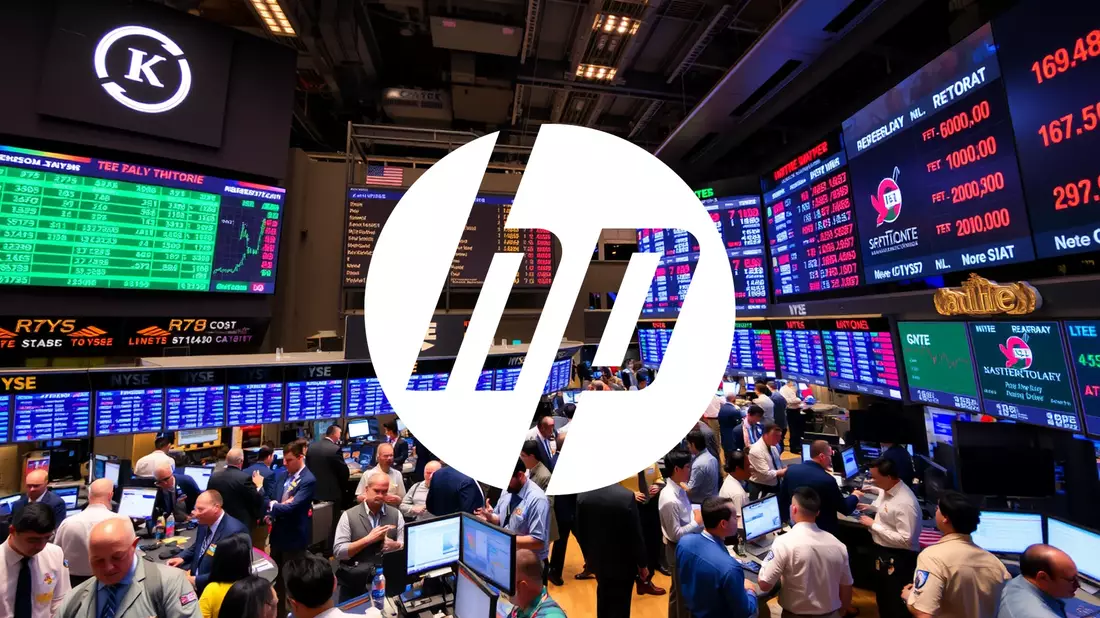 HP Shares Face Critical Test Amid Persistent Downtrend Illustration mit AI erstellt übermittelt durch boerse-global.de