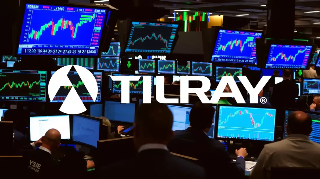 Tilray Shares Navigate Turbulent Waters Amid Mixed Signals Illustration mit AI erstellt übermittelt durch boerse-global.de