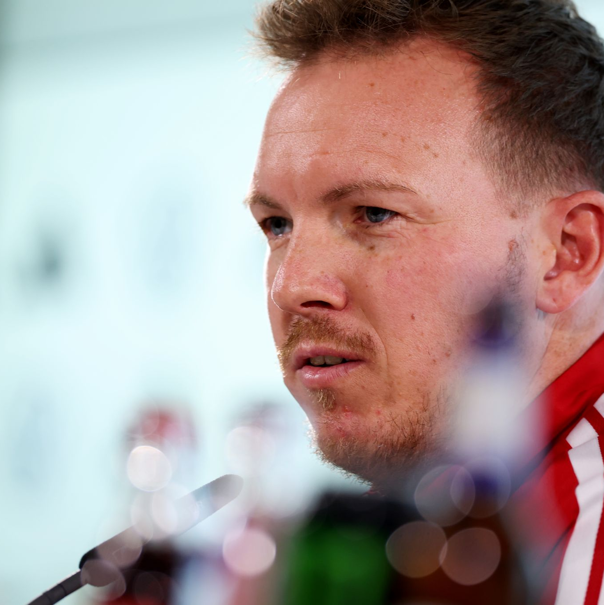 Julian Nagelsmann fordert zwei Siege auf dem Weg zum WM-Ticket.  - Foto: Christian Charisius/dpa