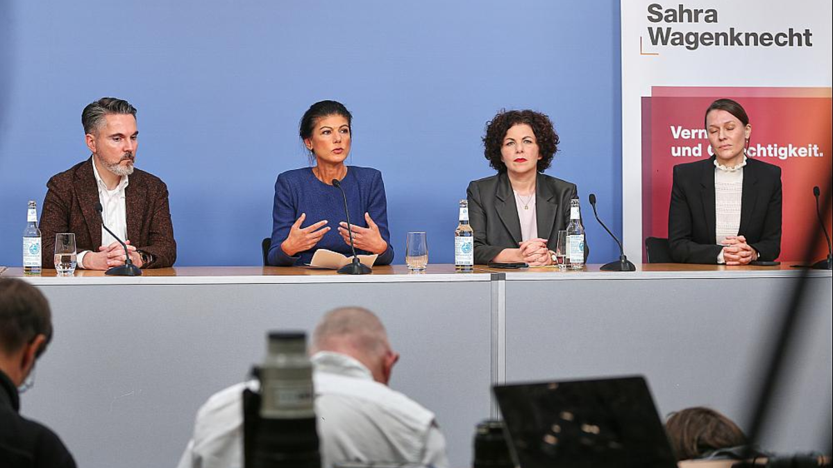 Bündnis Sahra Wagenknecht - Vernunft und Gerechtigkeit am 10.11.2025 - Foto: über dts Nachrichtenagentur