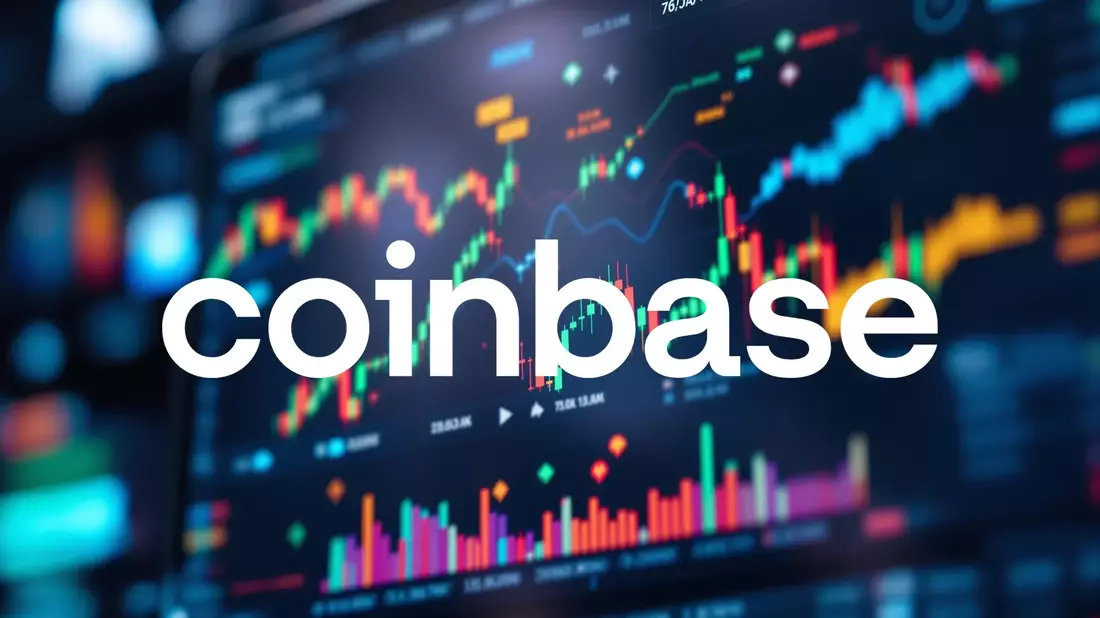 Coinbase Shares at Critical Juncture Amid Diverging Wall Street Views Illustration mit AI erstellt übermittelt durch boerse-global.de