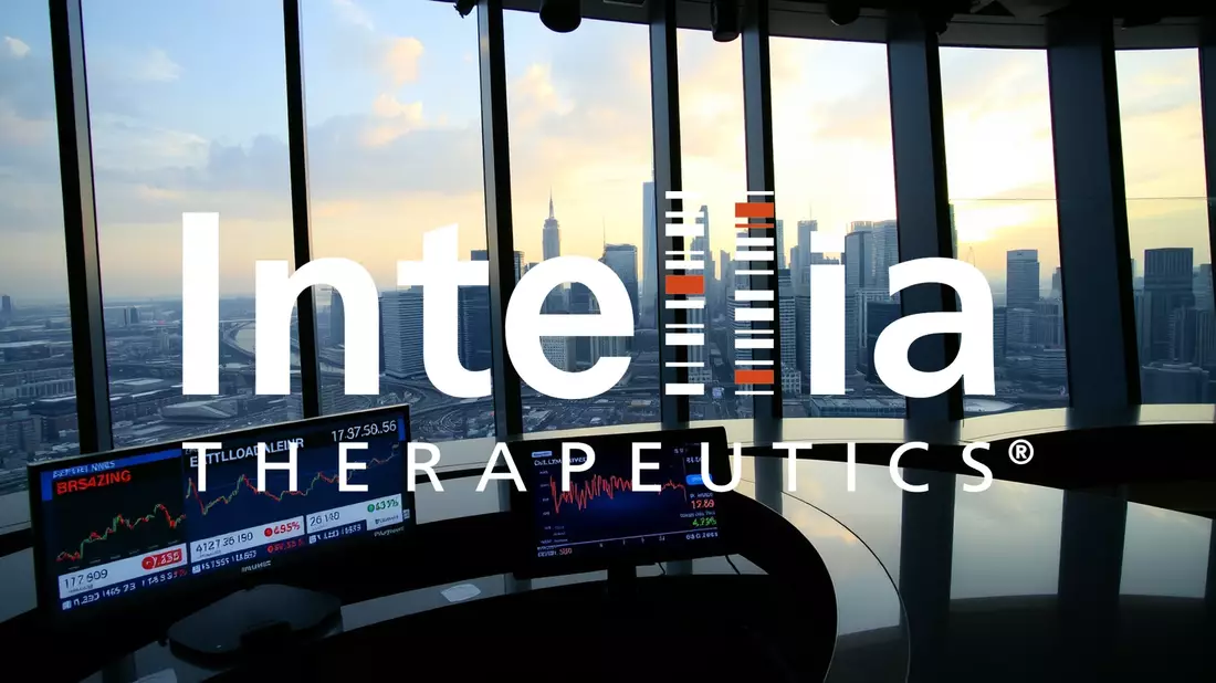Intellia Therapeutics Shares Plunge on Clinical Trial Setback Illustration mit AI erstellt übermittelt durch boerse-global.de