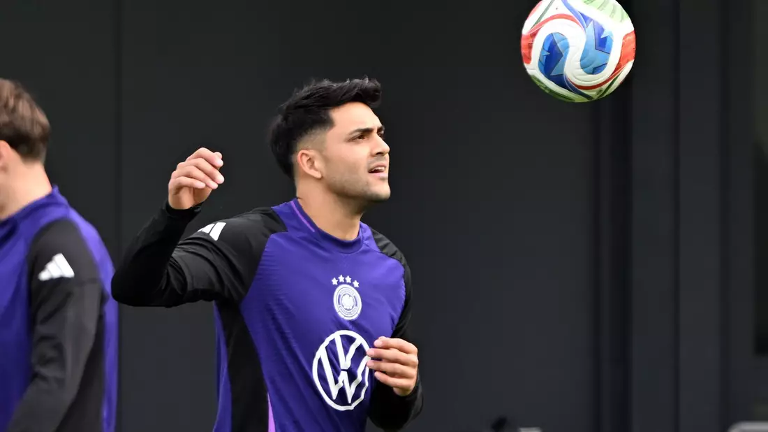 Nadiem Amiri fällt für die letzten Länderspiele aus (Archivbild).  - Bild: Federico Gambarini/dpa