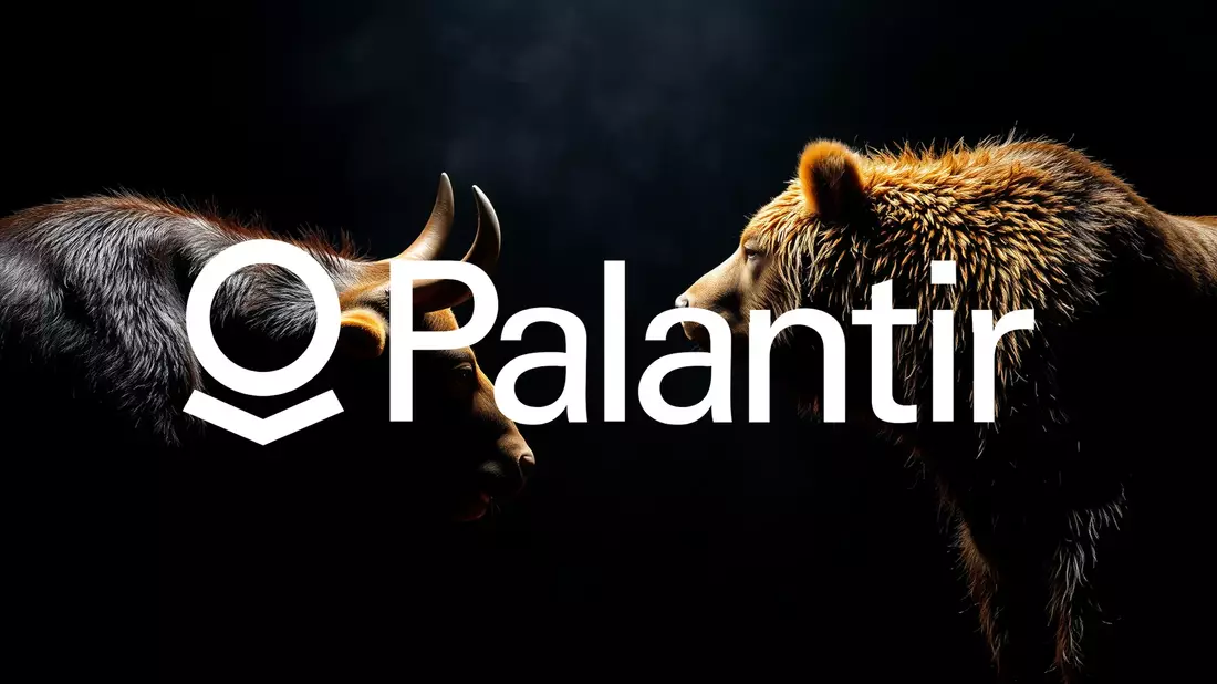 Palantir Shares Face Pressure Despite Record Quarterly Performance Illustration mit AI erstellt übermittelt durch boerse-global.de