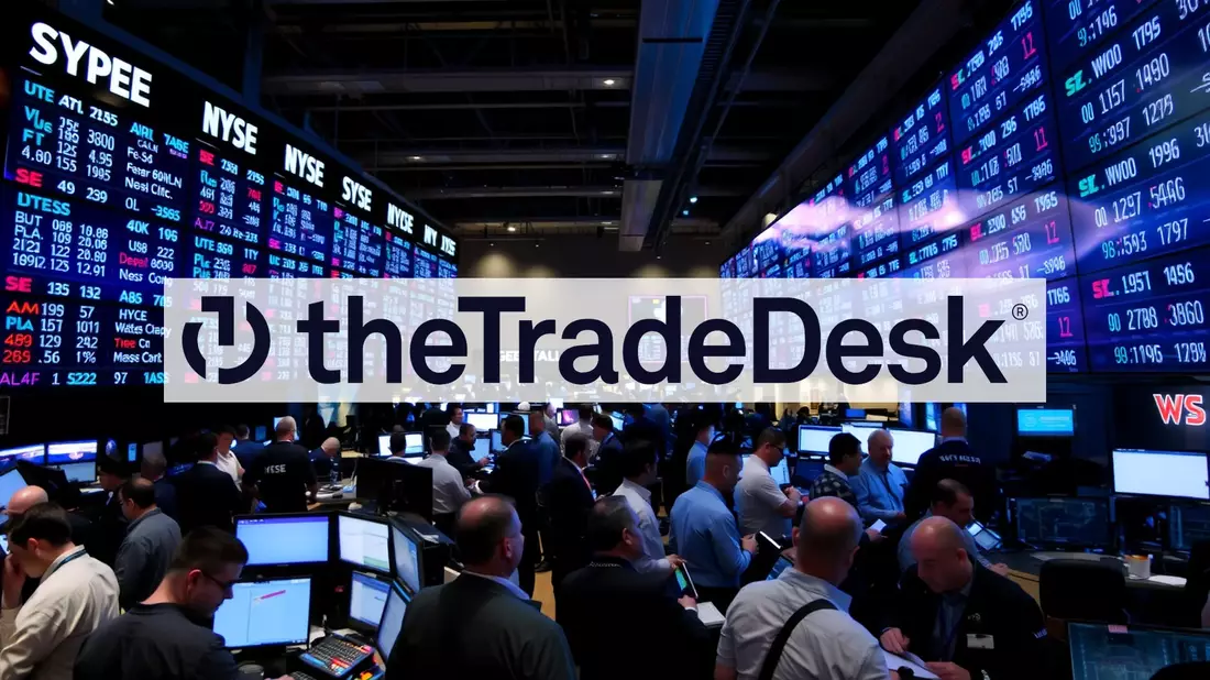 Strong Earnings Report Fails to Prevent The Trade Desk Share Slide Illustration mit AI erstellt übermittelt durch boerse-global.de