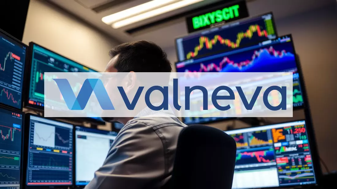 Valneva Shares Plunge as Funding Questions Overshadow Vaccine Progress Illustration mit AI erstellt übermittelt durch boerse-global.de