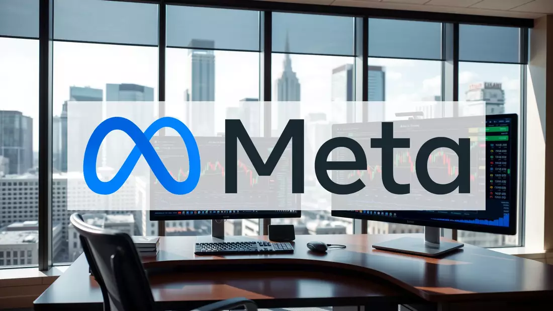 Meta Shares Under Pressure as Erste Group Sounds Alarm Illustration mit AI erstellt übermittelt durch boerse-global.de