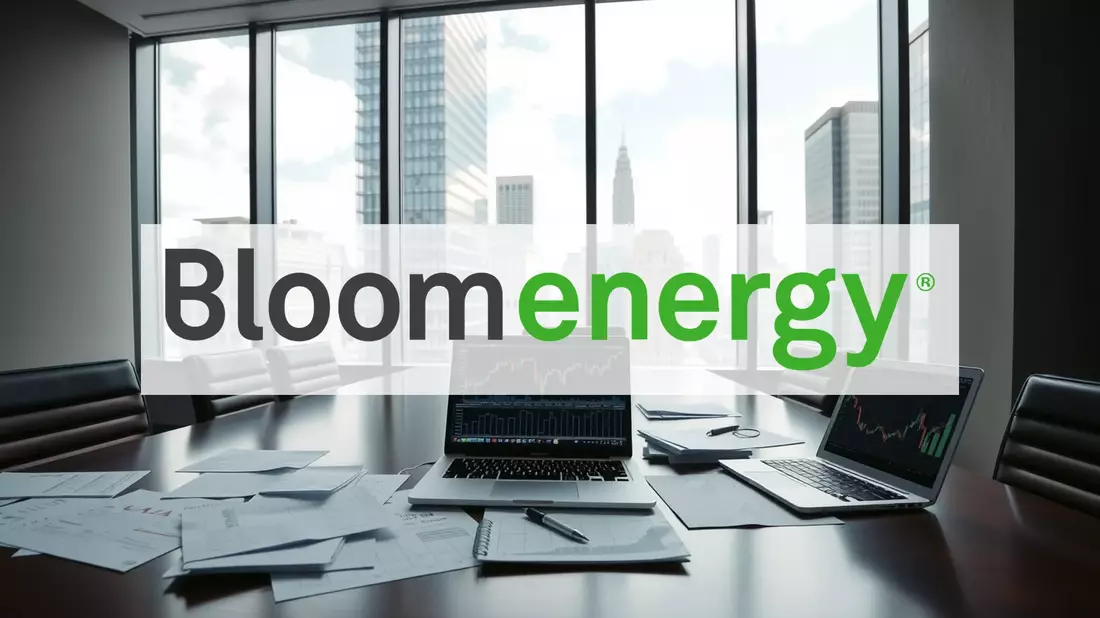 Acción de Bloom Energy: ¿Fuga de directivos pone en duda el récord bursátil? Illustration mit AI erstellt übermittelt durch boerse-global.de