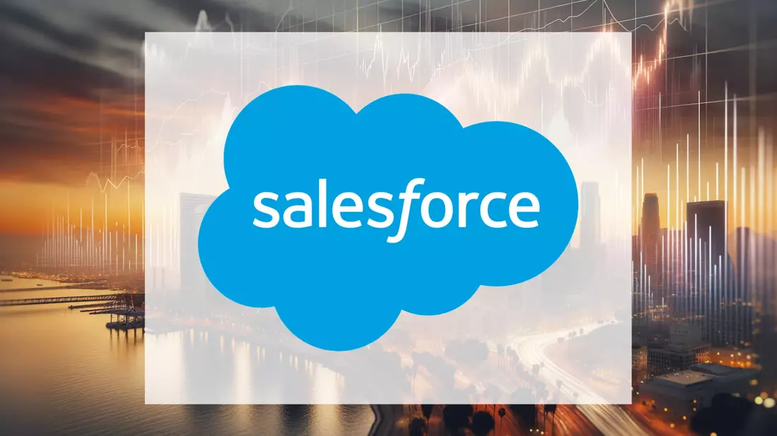 Salesforce Shares Plunge Amid Growth Concerns and Technical Breakdown Illustration mit AI erstellt übermittelt durch boerse-global.de