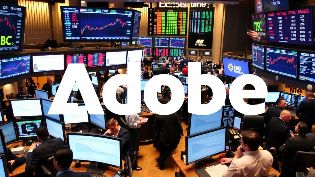 Adobe Aktie: Klare Aufwärtstendenz - Bild: über boerse-global.de