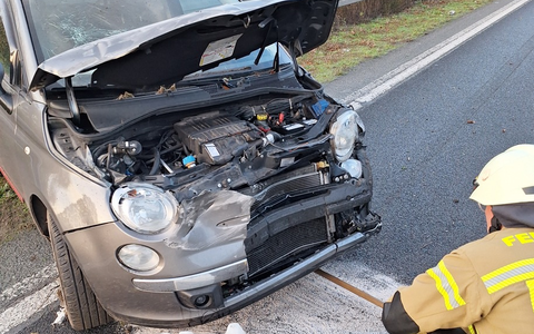 FW-Greven: Verkehrsunfall mit zwei schwerverletzten Personen. - Foto: presseportal.de