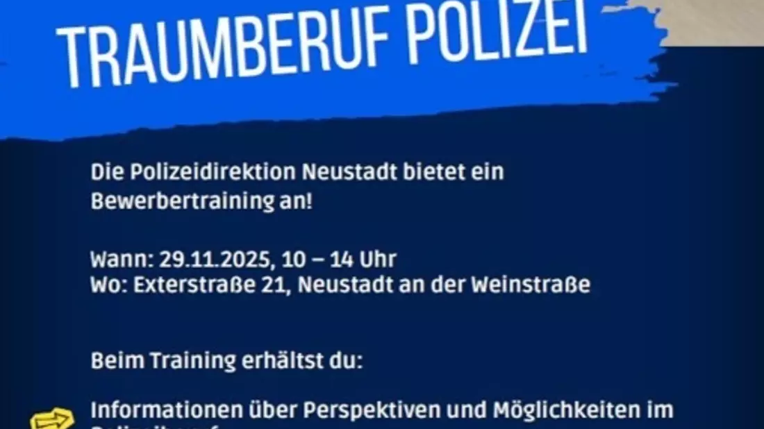 POL-PDNW: Traumberuf Polizei - Bewerbertraining für den Polizeiberuf - Bild: presseportal.de