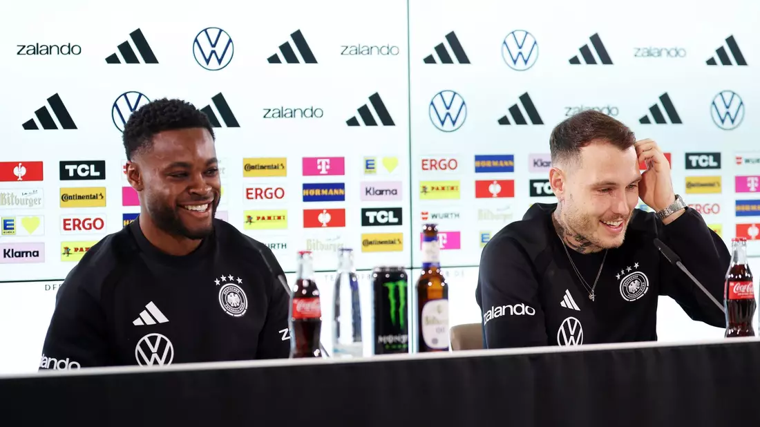 Raum hat sich zu einer Stammkraft in der DFB-Elf entwickelt.  - Bild: Christian Charisius/dpa