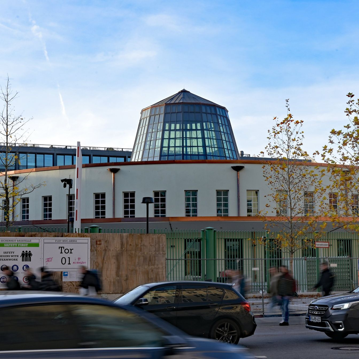  In München will Google seine neuen Büros in der historischen Arnulfpost in der Wredestraße 10 unterbringen. - Foto: Malin Wunderlich/dpa