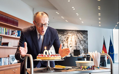 Friedrich Merz am 11.11.2025 - Foto: Bundesregierung/Kugler,  Text: über dts Nachrichtenagentur