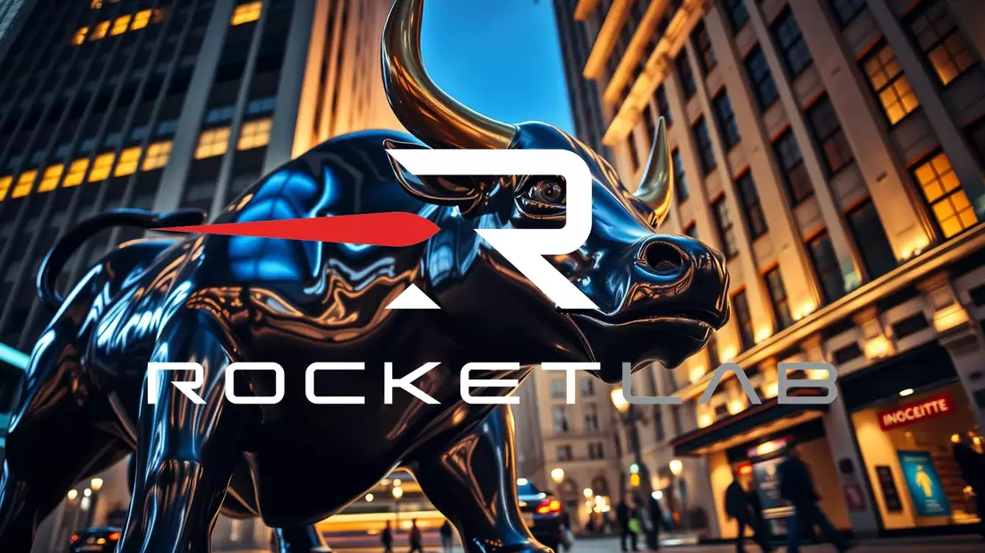 Rocket Lab Soars on Stellar Quarterly Performance Illustration mit AI erstellt übermittelt durch boerse-global.de
