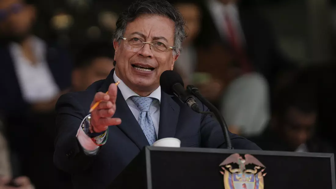 Der Kampf gegen Drogen müsse «den Menschenrechten des karibischen Volkes untergeordnet werden», sagte Kolumbiens Präsident Gustavo Petro. (Archivbild) - Bild: Ivan Valencia/AP/dpa