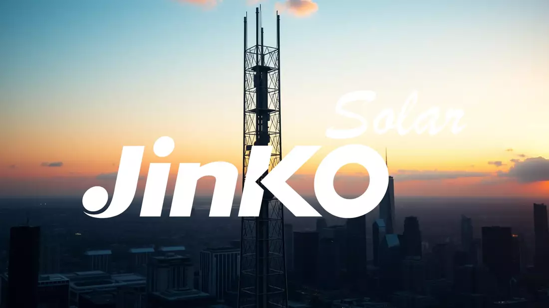 JinkoSolar Shares Approach Critical Juncture Illustration mit AI erstellt übermittelt durch boerse-global.de