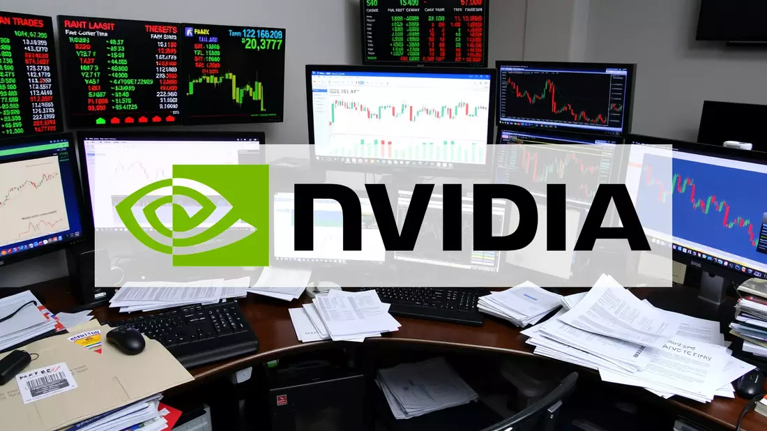 Nvidia: ¿Se avecina una tormenta en Wall Street antes de sus resultados? Illustration mit AI erstellt übermittelt durch boerse-global.de