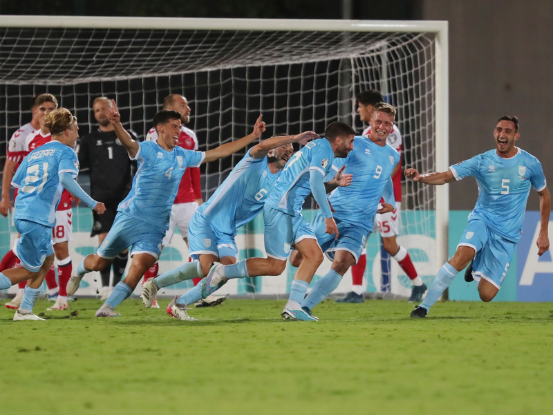 San Marino gelangen in seiner Historie nur zwei Pflichtspielsiege. (Archivfoto) - Foto: Felice Calabro/AP/dpa