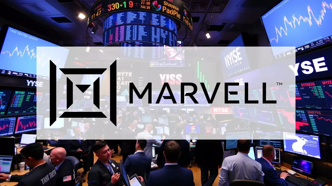 Marvell Technology Shares Face Pressure as AI Sector Shows Cracks Illustration mit AI erstellt übermittelt durch boerse-global.de