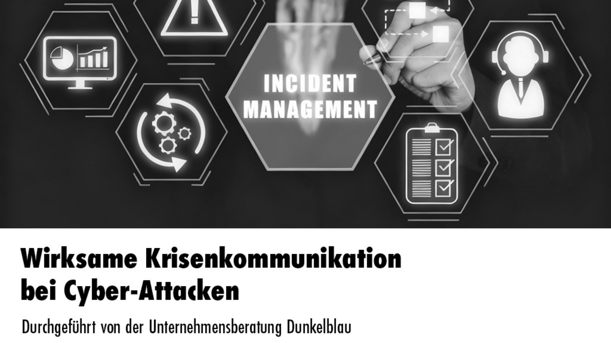 Wirksame Krisenkommunikation bei Cyber-Attacken / Mehrteiliger Online-Workshop der news aktuell Academy - Foto: presseportal.de